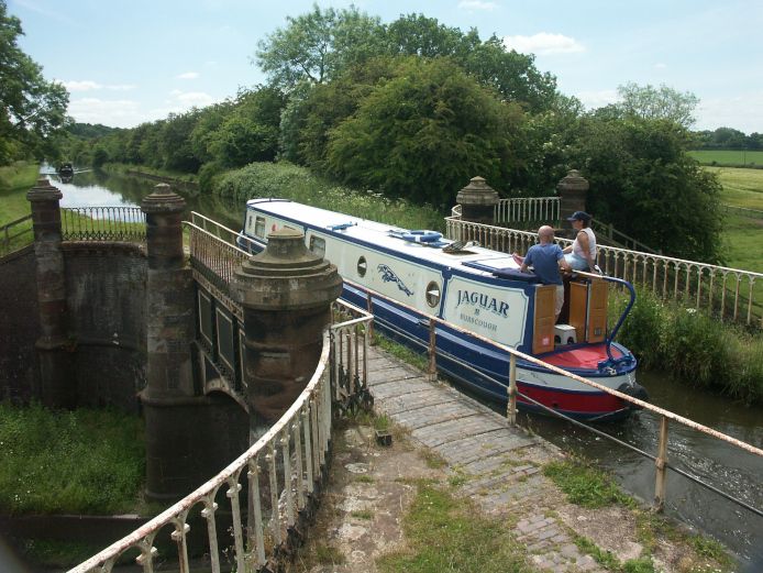 Stretton Aqueduct that goes over the A5 near Brewood