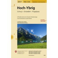 Hoch-Ybrig Walking Map 3312T