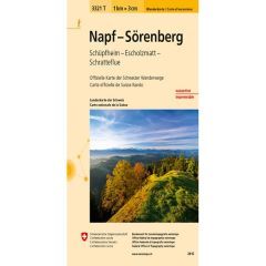 Napf - Sörenberg Walking Map 3321T