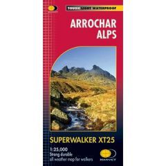 Arrochar Alps XT25 Superwalker Map