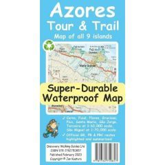 Azores Tour and Trail Super-Durable Map