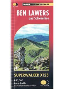 Ben Lawers and Schiehallion XT25 Superwalker Map