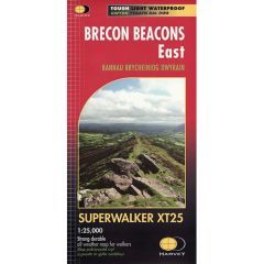 Brecon Beacons East XT25 Superwalker Map