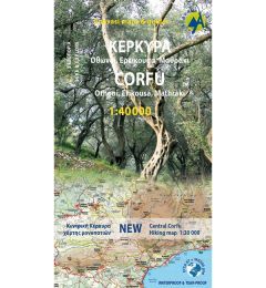 Corfu Walking Map [9.4]