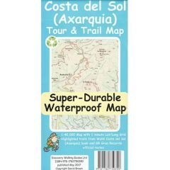 Costa del Sol (Axarquia) Tour and Trail Walking Map