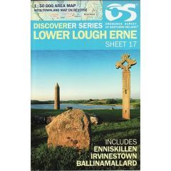 Irish Discoverer Map 17, Lower Lough Erne
