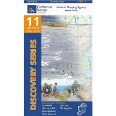 Irish Discovery Map 11, Donegal - South