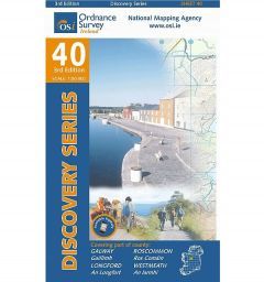 Irish Discovery Map 40, Galway, Roscommon, Longford and Westmeath