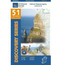 Irish Discovery Map 51, Clare and Galway