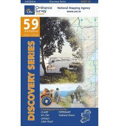 Irish Discovery Map 59, Clare, Offaly and Tipperary