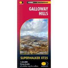 Galloway Hills XT25 Superwalker Map
