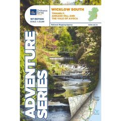 Irish Adventure Map - Wicklow South,Irish Adventure Map - Wicklow South - Area Covered