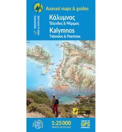 Kalymnos walking map