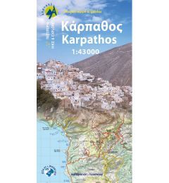 Karpathos and Saria Walking Map [10.50]