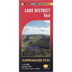 Lake District East XT25 Superwalker Map