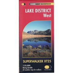 Lake District West XT25 Superwalker Map