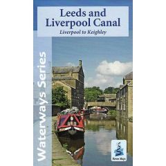 Leeds and Liverpool Canal Map - Liverpool to Keighley