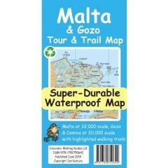 Malta and Gozo Tour & Trail Super-Durable Map
