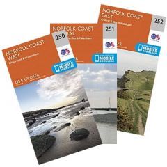 Norfolk Coast OS Map Pack