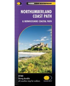 Northumberland Coast Path XT40 Harvey Map
