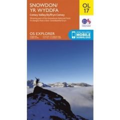 OS Explorer Map OL17 - Snowdon and Conwy Valley