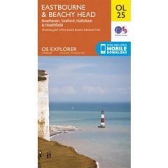 OS Explorer Map OL25 - Eastbourne and Beachy Head