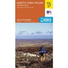 OS Explorer Map OL27 - North York Moors - Eastern area