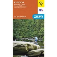 OS Explorer Map OL09 - Exmoor