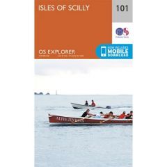 OS Explorer Map 101 - Isles of Scilly Map