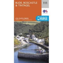 OS Explorer Map 111 - Bude and Boscastle