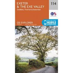 OS Explorer Map 114 - Exeter and The Exe Valley