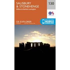 OS Explorer Map 130 - Salisbury and Stonehenge