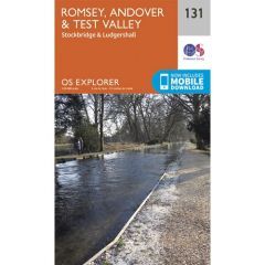 OS Explorer Map 131 - Romsey and Andover