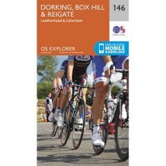OS Explorer Map 146 - Dorking and Box Hill