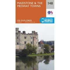 OS Explorer Map 148 - Maidstone and The Medway Towns