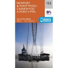 OS Explorer Map 152 - Newport and Pontypool