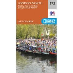 OS Explorer Map 173 - London North