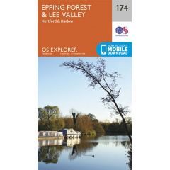 OS Explorer Map 174 - Epping Forest and Lee Valley