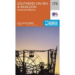 OS Explorer Map 175 - Southend-on-Sea and Basildon