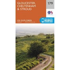 OS Explorer Map 179 - Gloucester, Cheltenham and Stroud