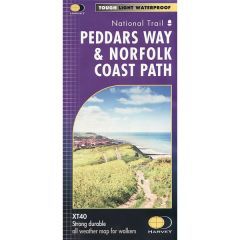 Peddars Way and Norfolk Coast Path XT40 Harvey Map