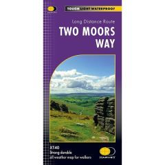 Two Moors Way XT40 Harvey Map