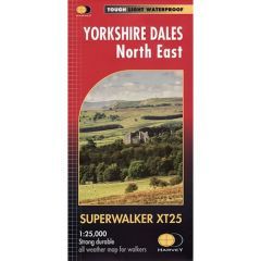 Yorkshire Dales North East XT25 Superwalker Map