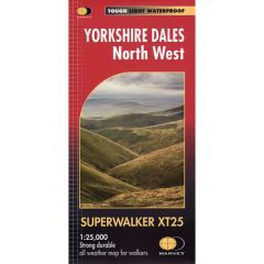 Yorkshire Dales North West XT25 Superwalker Map