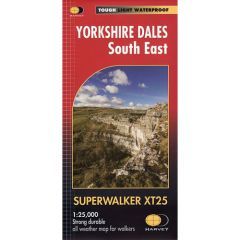 Yorkshire Dales South East XT25 Superwalker Map